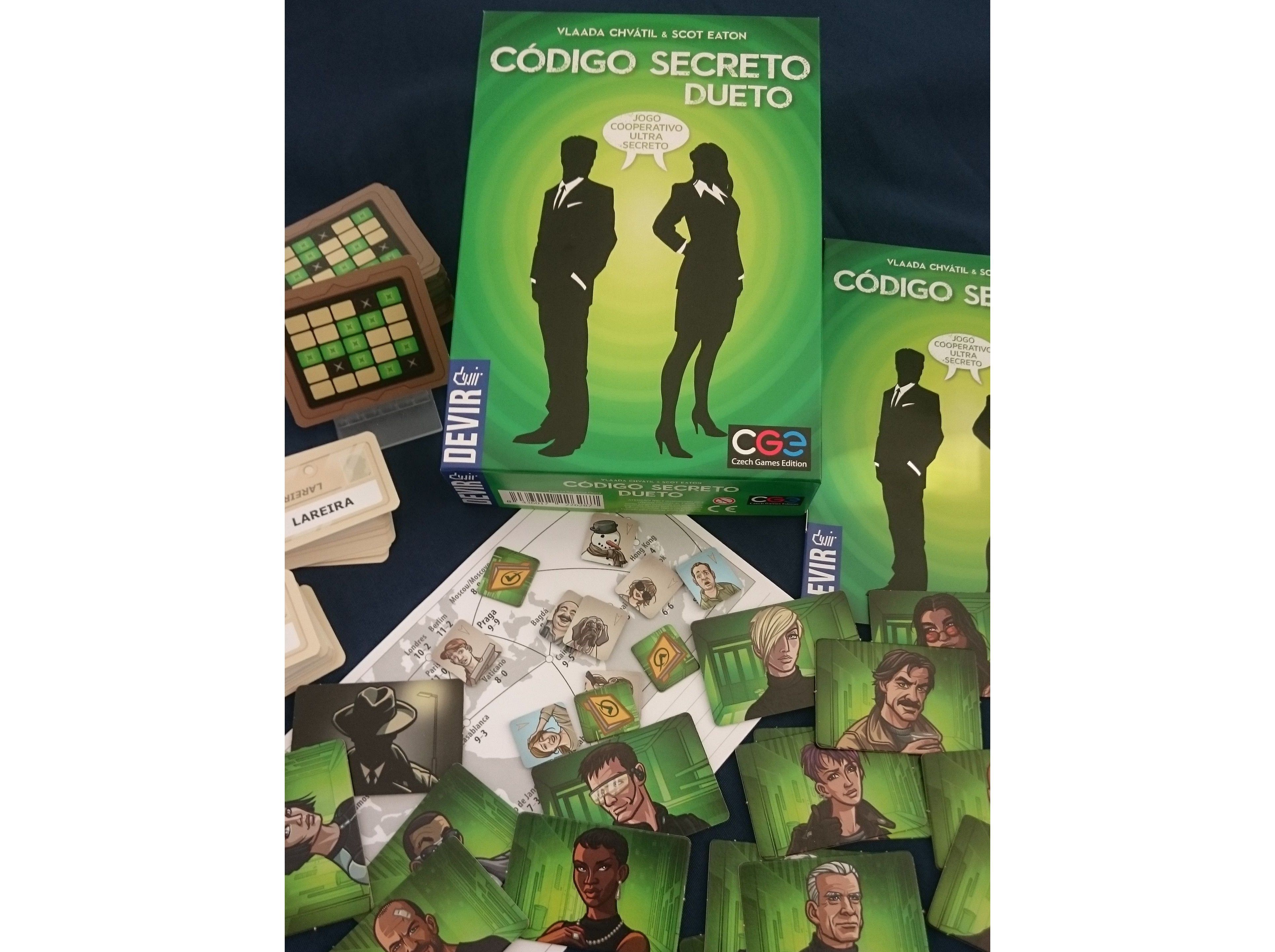 JOGO C&Oacute;DIGO SECRETO DEVIR DUETO TABULEIRO image number 1