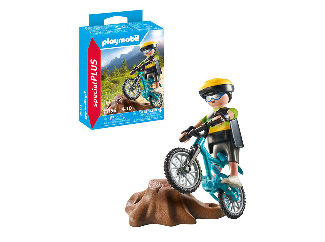 CICLISTA DE MONTANHA PLAYMOBIL 71756 image number 0