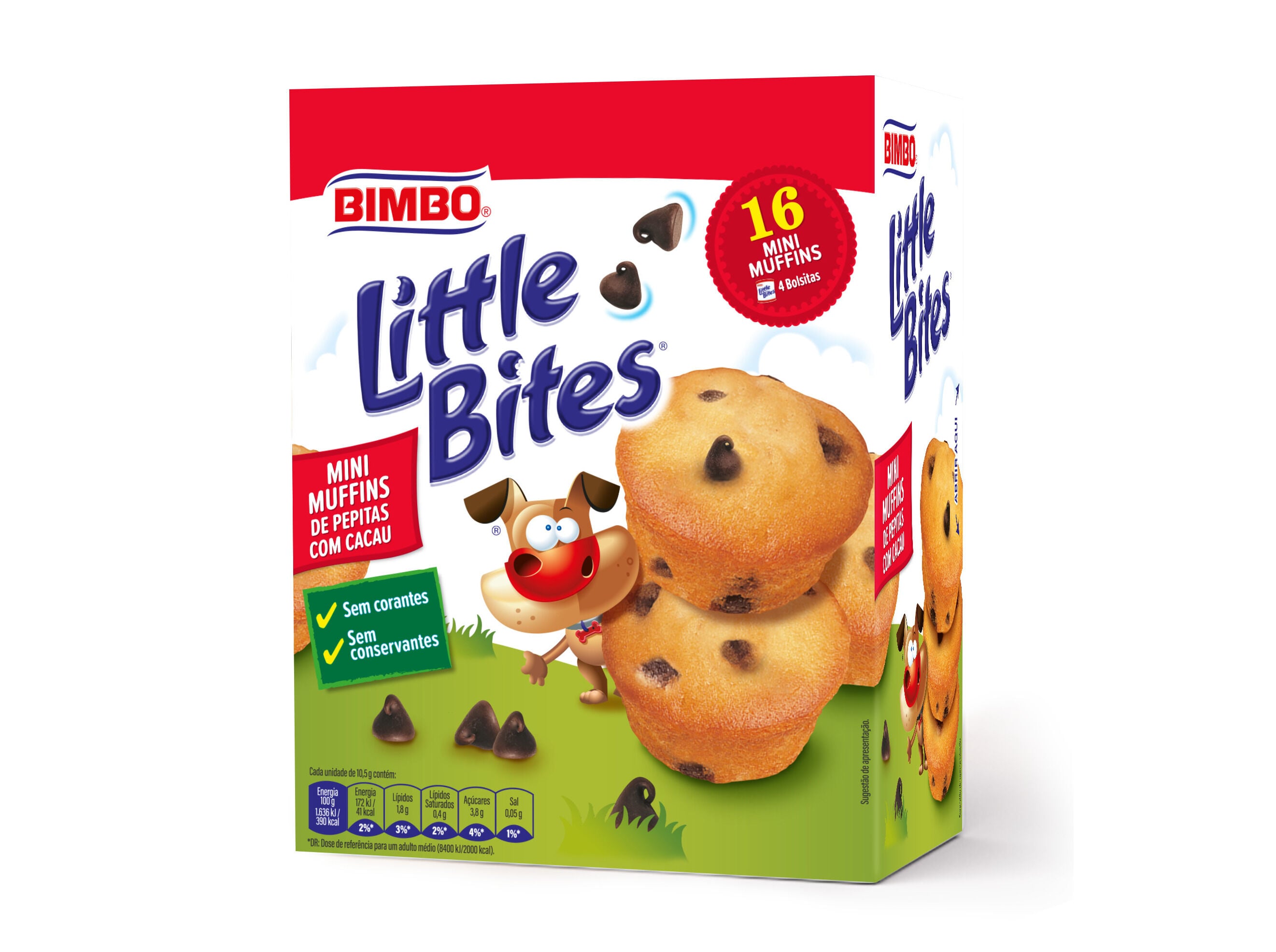 BOLO BIMBO LITTLE BITES 168G image number 0