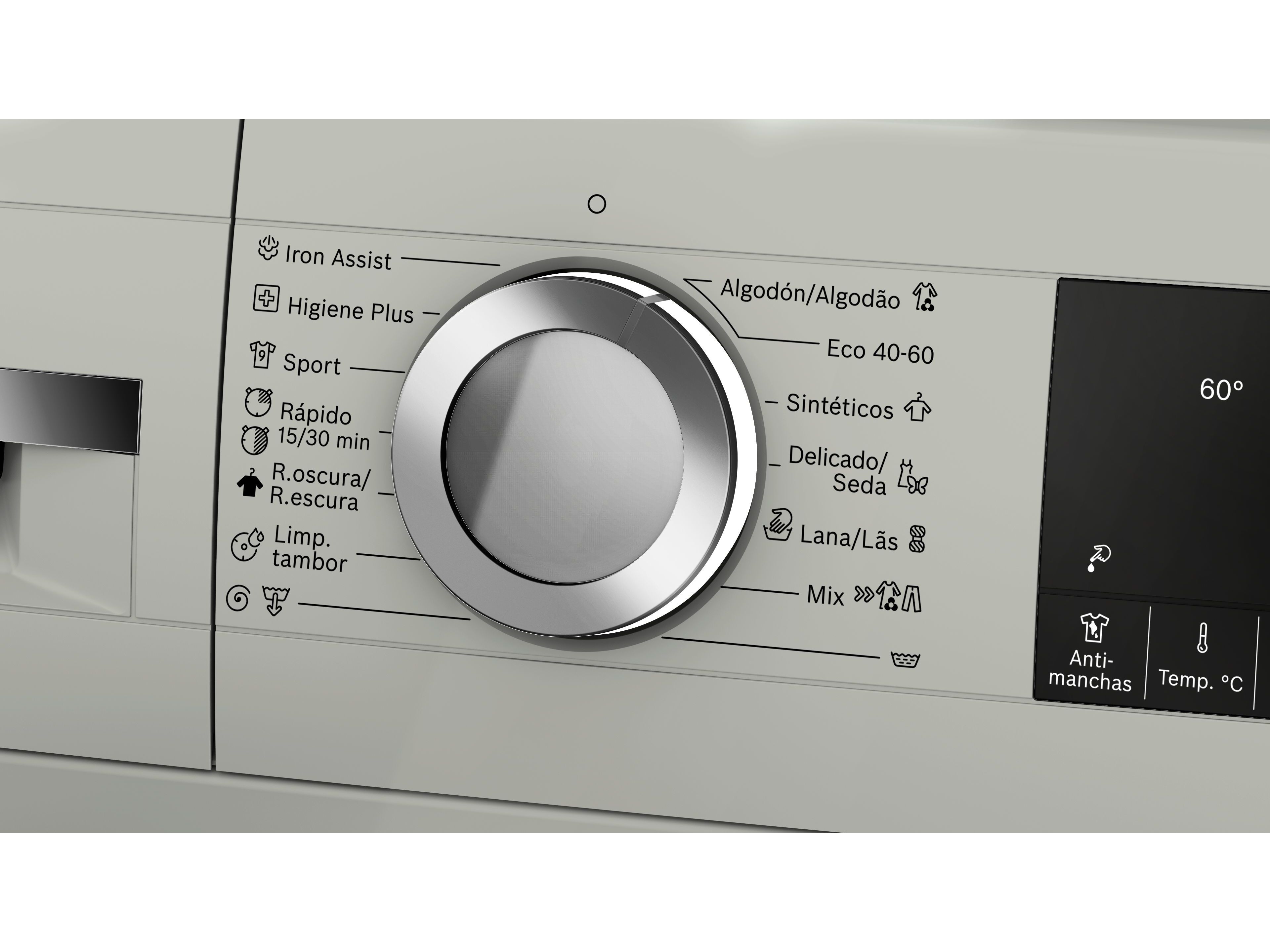 M&Aacute;QUINA DE LAVAR ROUPA BOSCH WGG256ZAES INOX 10KG A 1600RPM image number 4