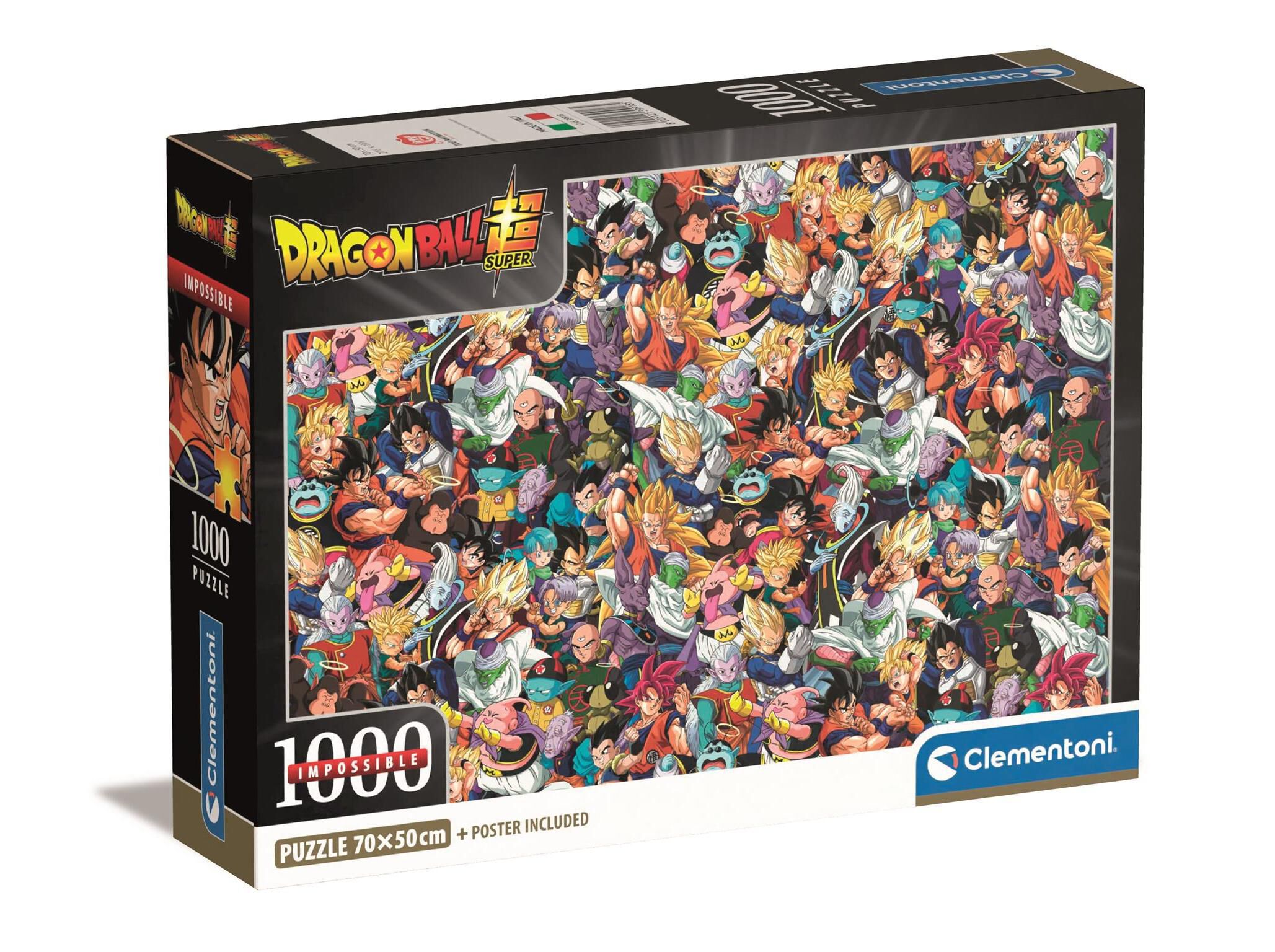 PUZZLE DRAGON BALL CLEMENTONI IMPOSSIBLE 1000 PE&Ccedil;AS