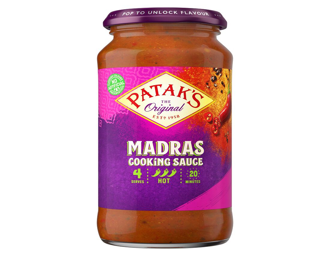 MOLHOS PATAKS MADRAS 450G