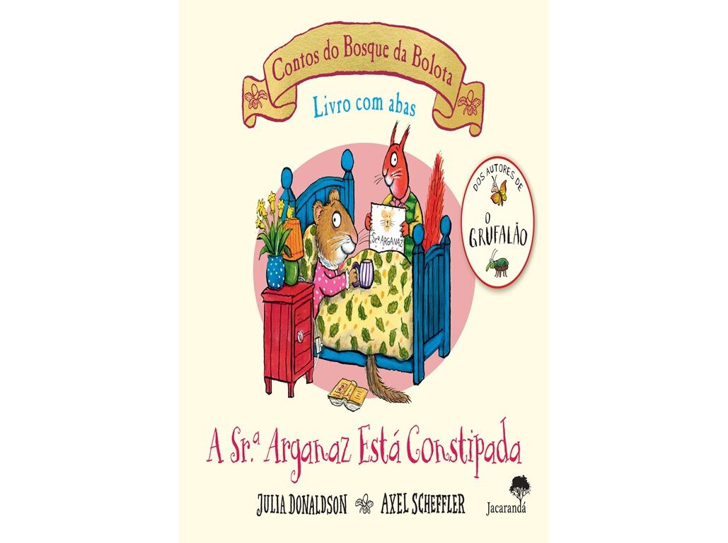 LIVRO A SRA. ARGANAZ EST&Aacute; CONSTIPADA DE JULIA DONALDSON image number 0