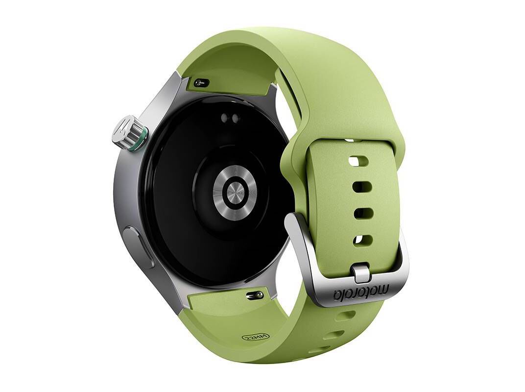 SMARTWATCH MOTOROLA MOTO WATCH MATTE SILVER + HERBAL GARDEN BAND image number 2