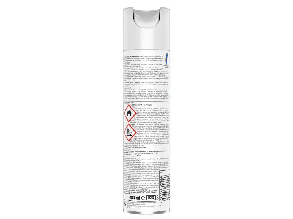 INSECTICIDA RAID ESSENTIALS VOADORES 400ML image number 1