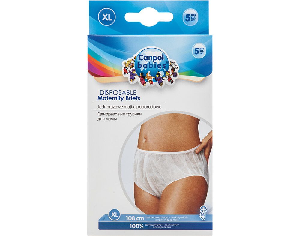 CUECAS CANPOL BABIES DESCART&Aacute;VEIS XL 5UN