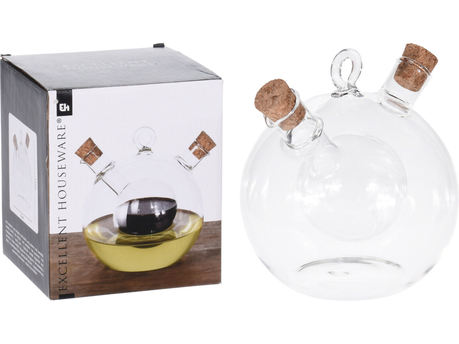 GALHETEIRO VIDRO 12CM