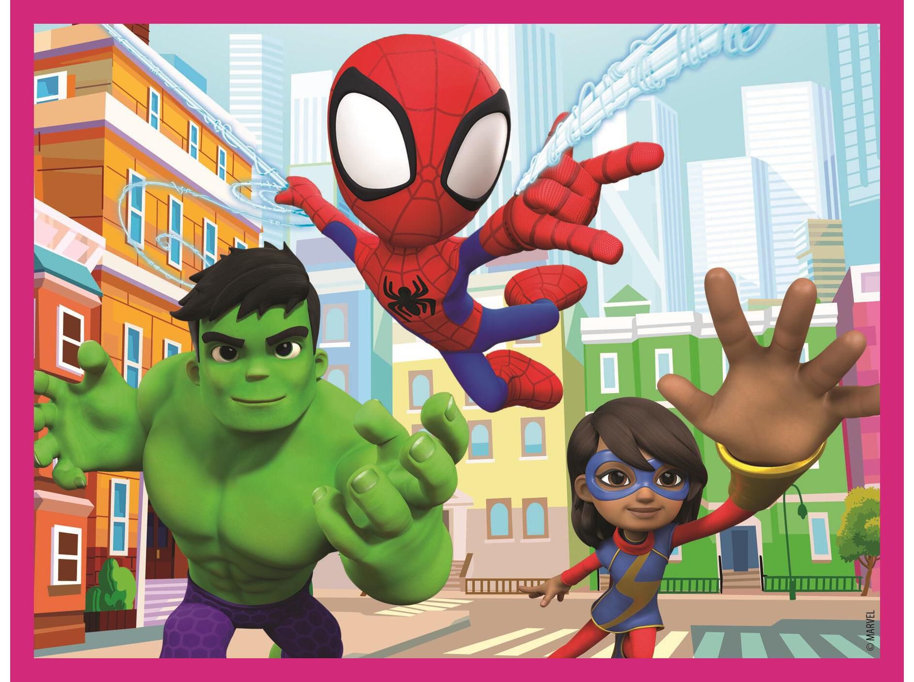 CUBOS 12 SPIDEY CLEMENTONI image number 1