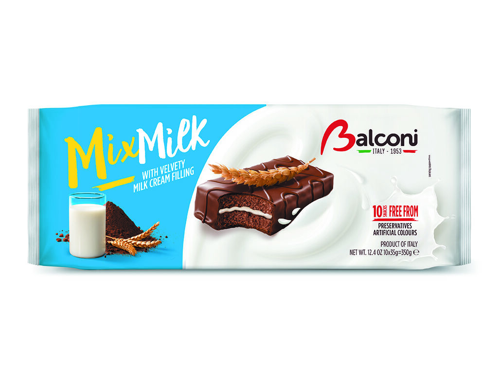 SNACKS BALCONI MIX LEITE 350G