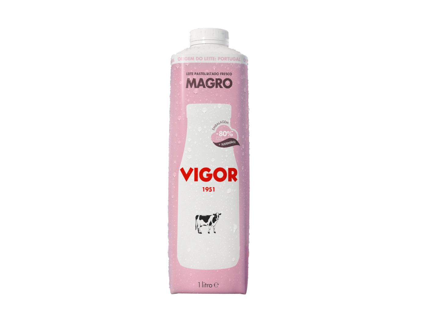 LEITE VIGOR PASTEURIZADO MAGRO 1L image number 1