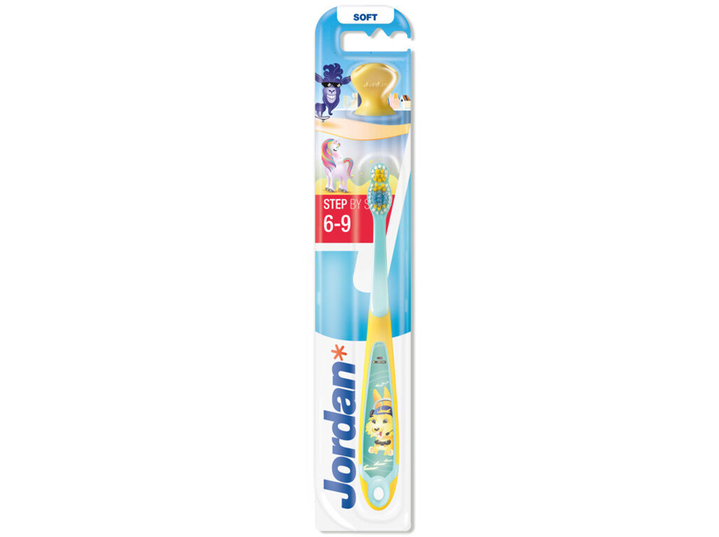 ESCOVA DE DENTES CRIAN&Ccedil;A STEP 3 6-9 ANOS JORDAN image number 1