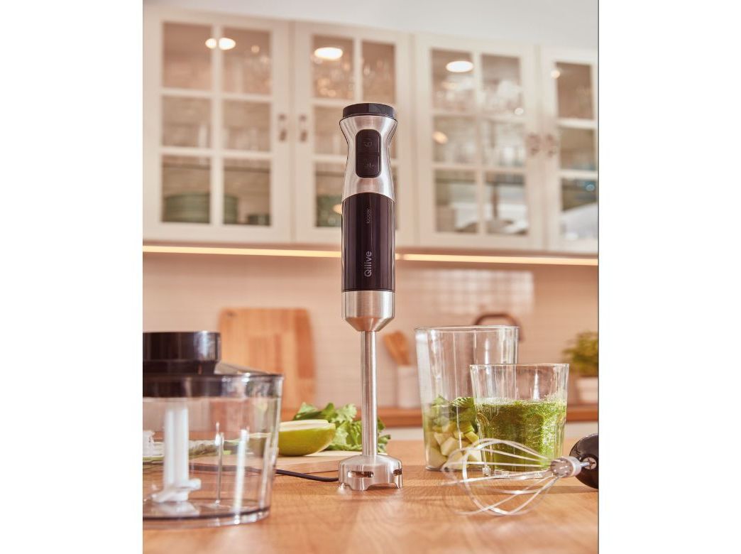 VARINHA M&Aacute;GICA COM ACESS&Oacute;RIOS QILIVE Q.5605 (1000W - PRETO E INOX) image number 1