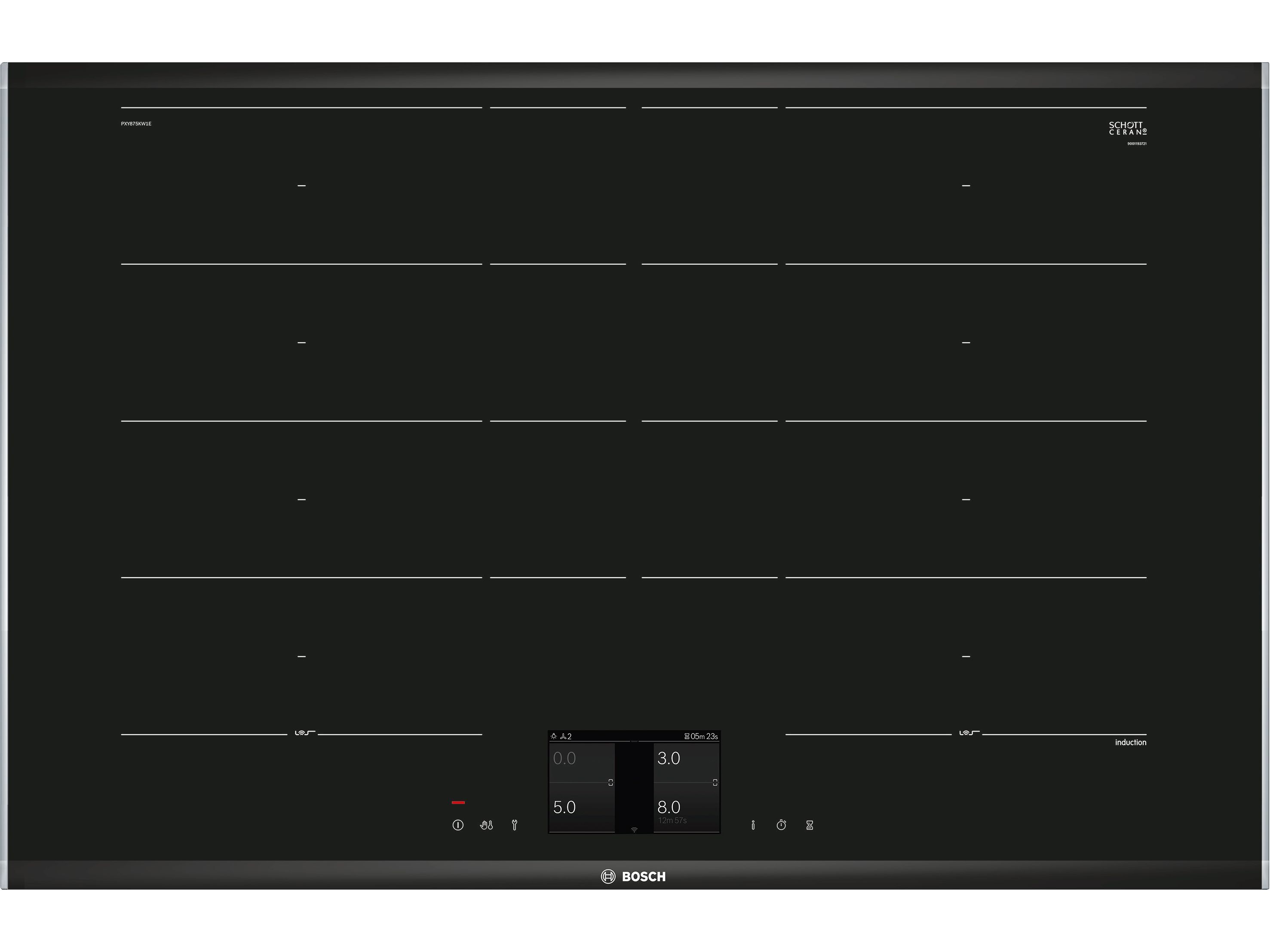 PLACA INDU&Ccedil;&Atilde;O BOSCH PXY875KW1E HOME CONNECT 80CM image number 0