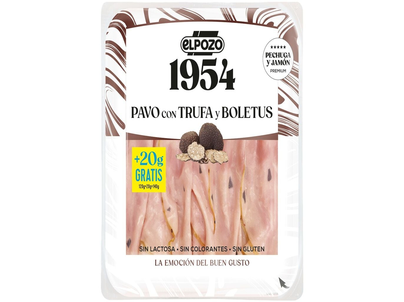 FIAMBRE PERU TRUFAS&BOLETUS ELPOZO 120G image number 1