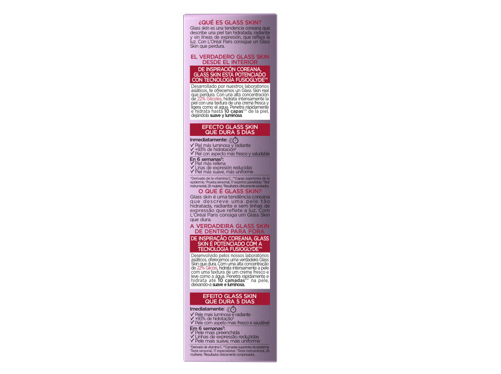 CREME L'OR&Eacute;AL PARIS RVT FIL GLASS SKIN 50ML image number 1