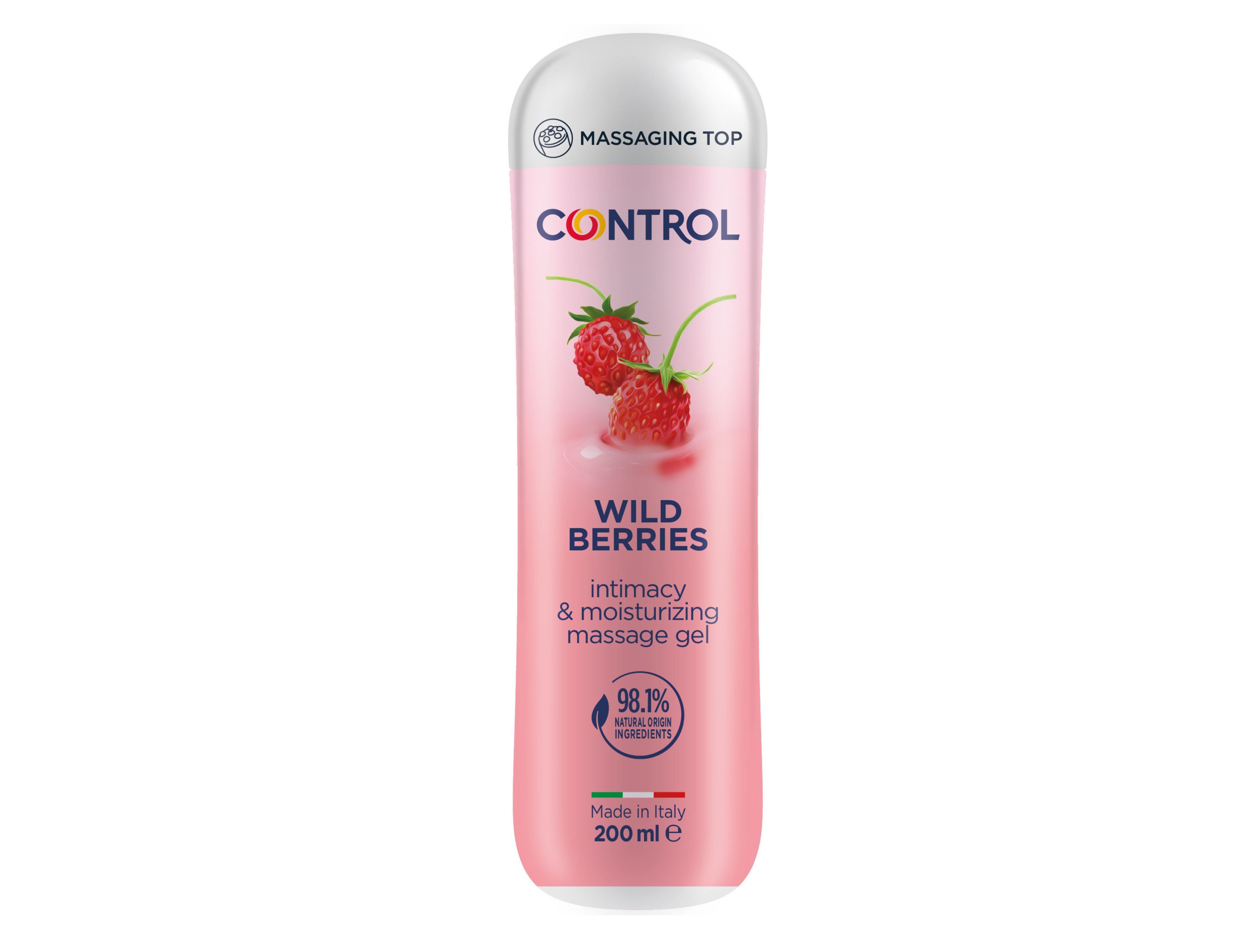 GEL DE MASSAGEM CONTROL WILD BERRIES 200ML image number 0