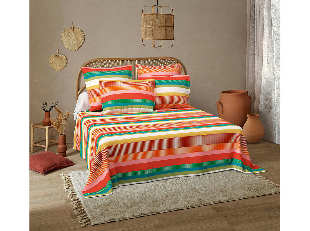 JOGO CAMA ACTUEL 100%ALG TAINA 260X280CM image number 0