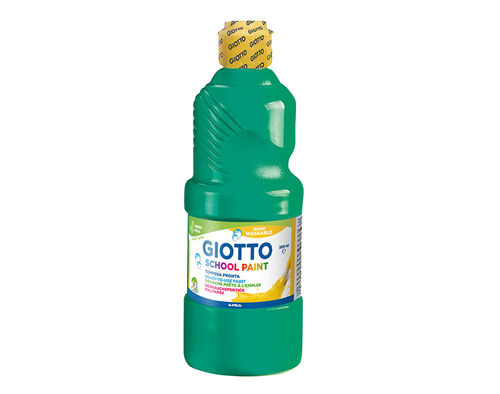 GUACHE SCHOOL PAINT GIOTTO VERDE ESCURO 500ML image number 0