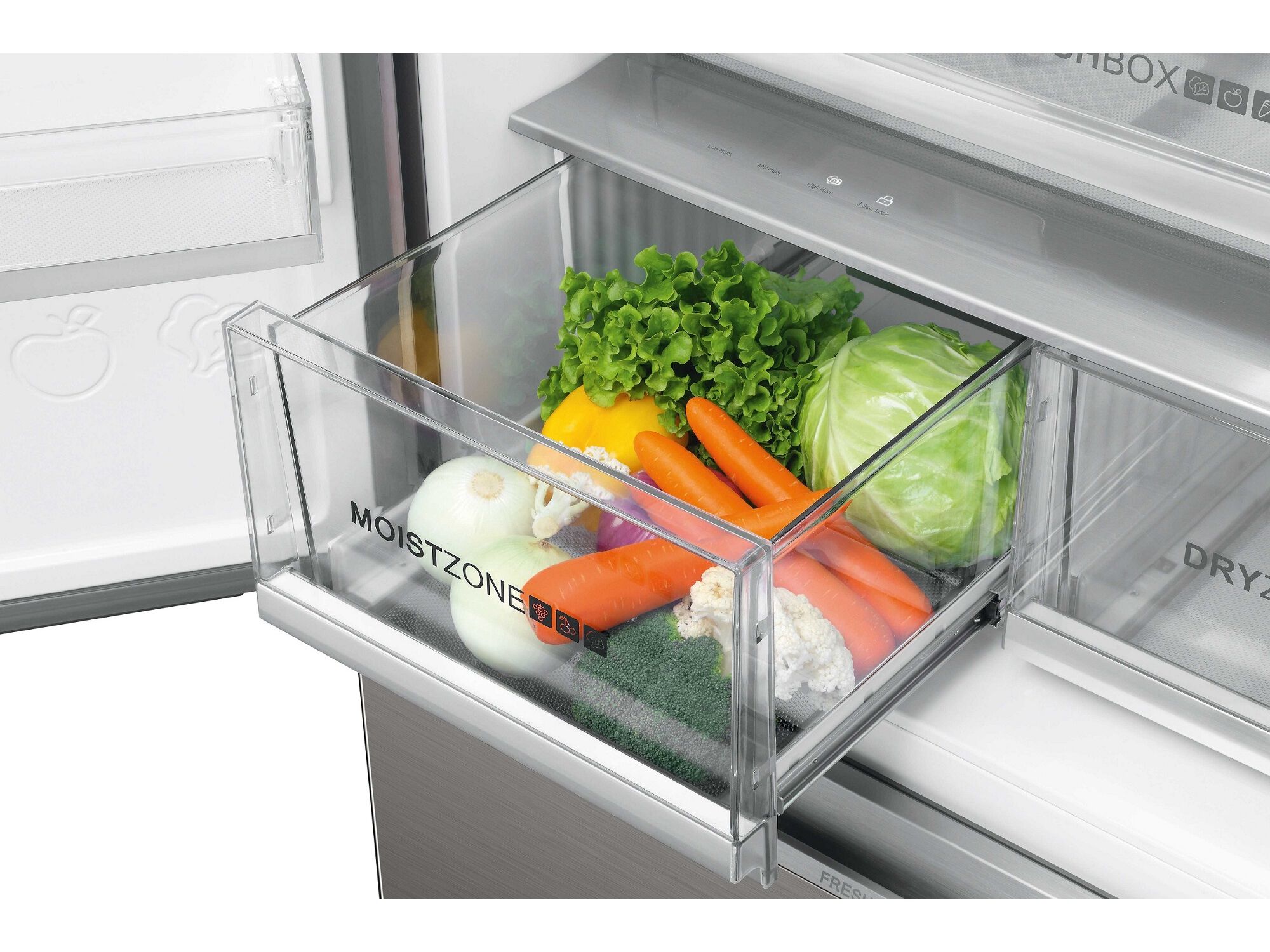 FRIGOR&Iacute;FICO AMERICANO HAIER HB18FGSAAA NO FROST 508L INOX image number 4