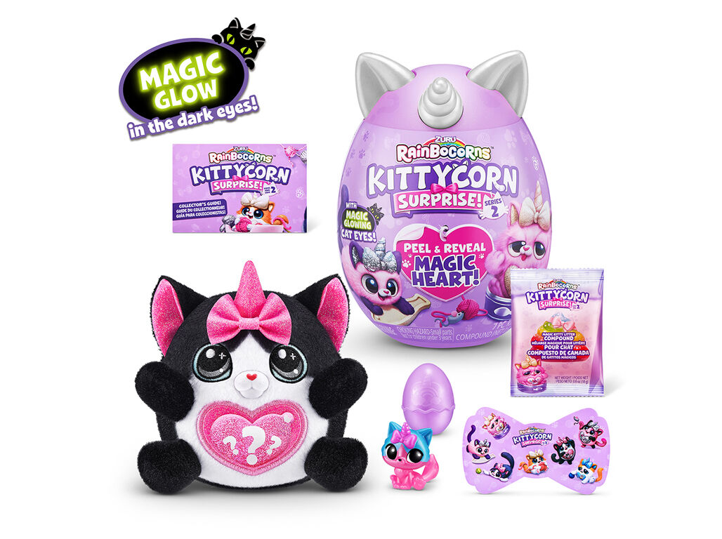 RAINBOCORNS S5 - PELUCHES PEQUENOS KITTYCORNS MODELOS SORTIDOS image number 7