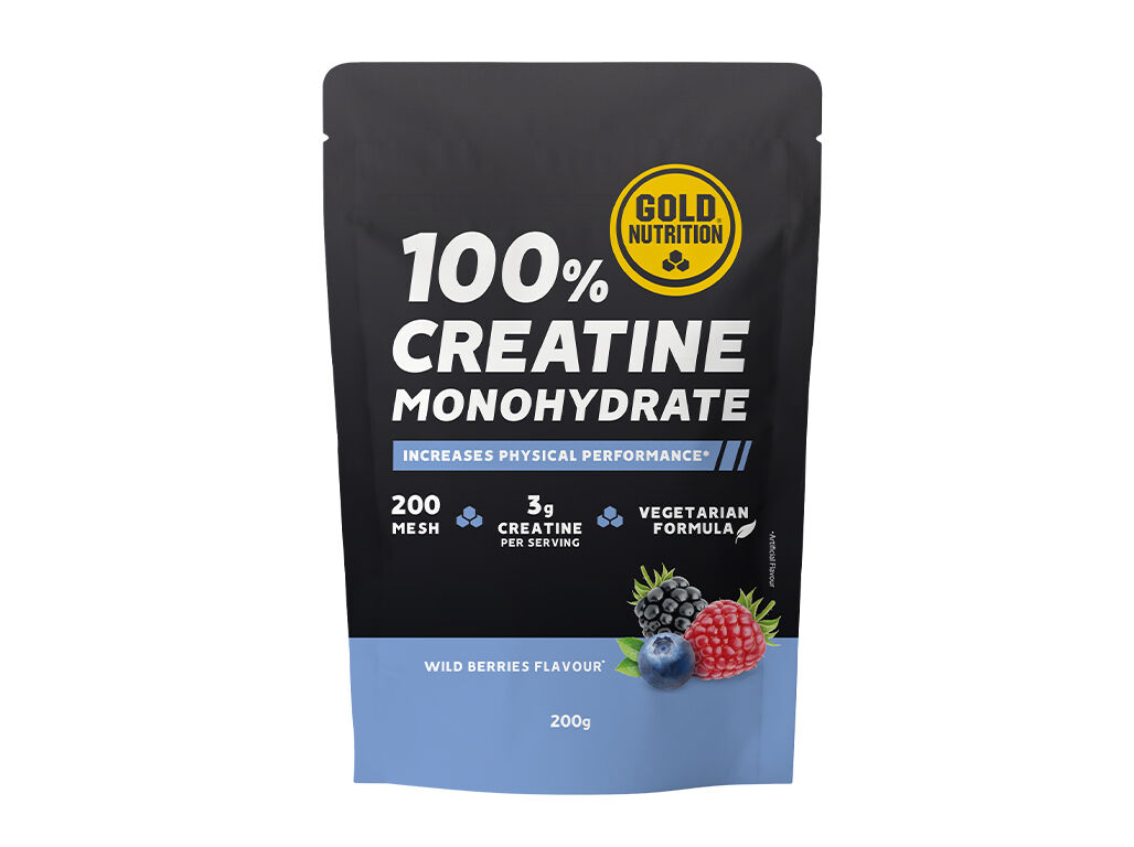 CREATINA GOLDNUTRITION MONOHYDRATE FRUTOS SILVEST 200G