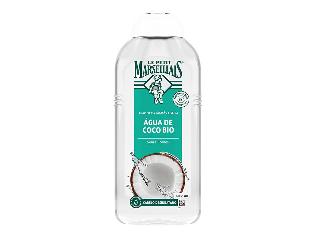 CHAMP&Ocirc; LE PETIT MARSEILLAIS HIDRATA&Ccedil;&Atilde;O &Aacute;GUA DE COCO 300ML image number 0