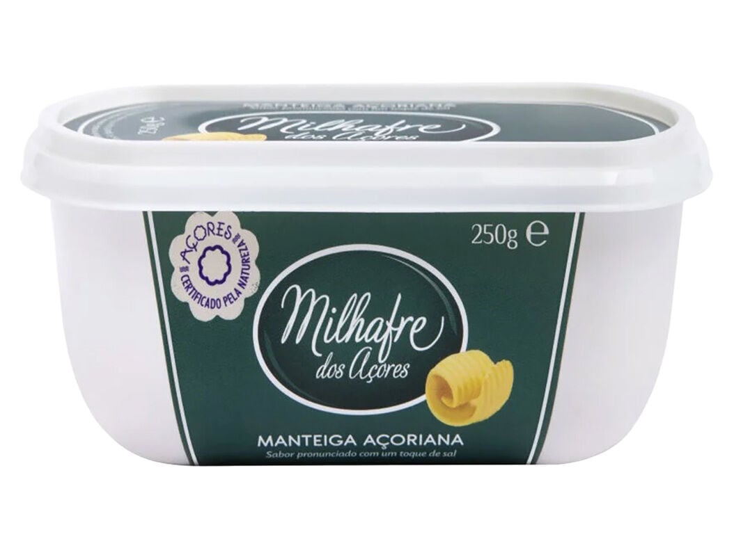 MANTEIGA MILHAFRE COM SAL 250G