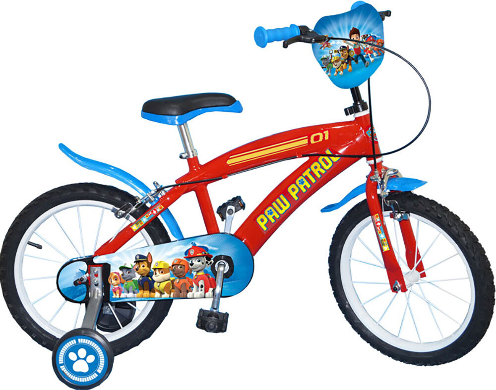 BICICLETA PATRULHA PATA VERMELHO TOIMSA R14"