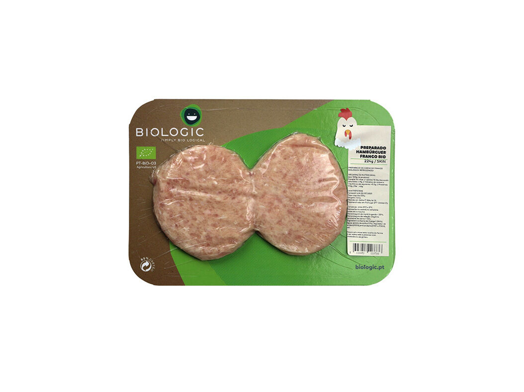 HAMBURGUER FRANGO BIOLOGIC BIO 2UNI 224 G