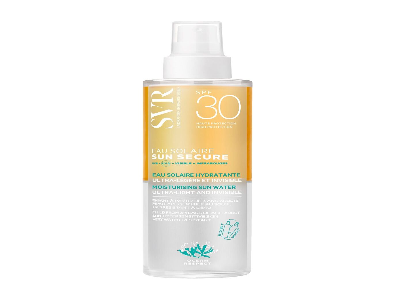 AGUA SOLAR SUN SECURE SVR SPF30 200ML image number 0