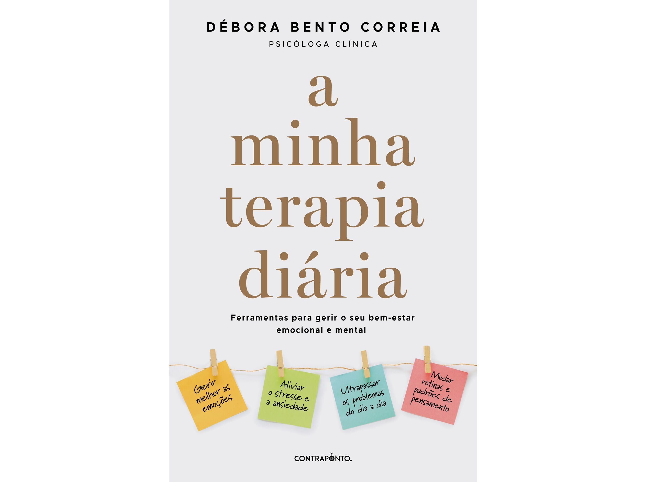 LIVRO A MINHA TERAPIA DI&Aacute;RIA DE D&Eacute;BORA BENTO