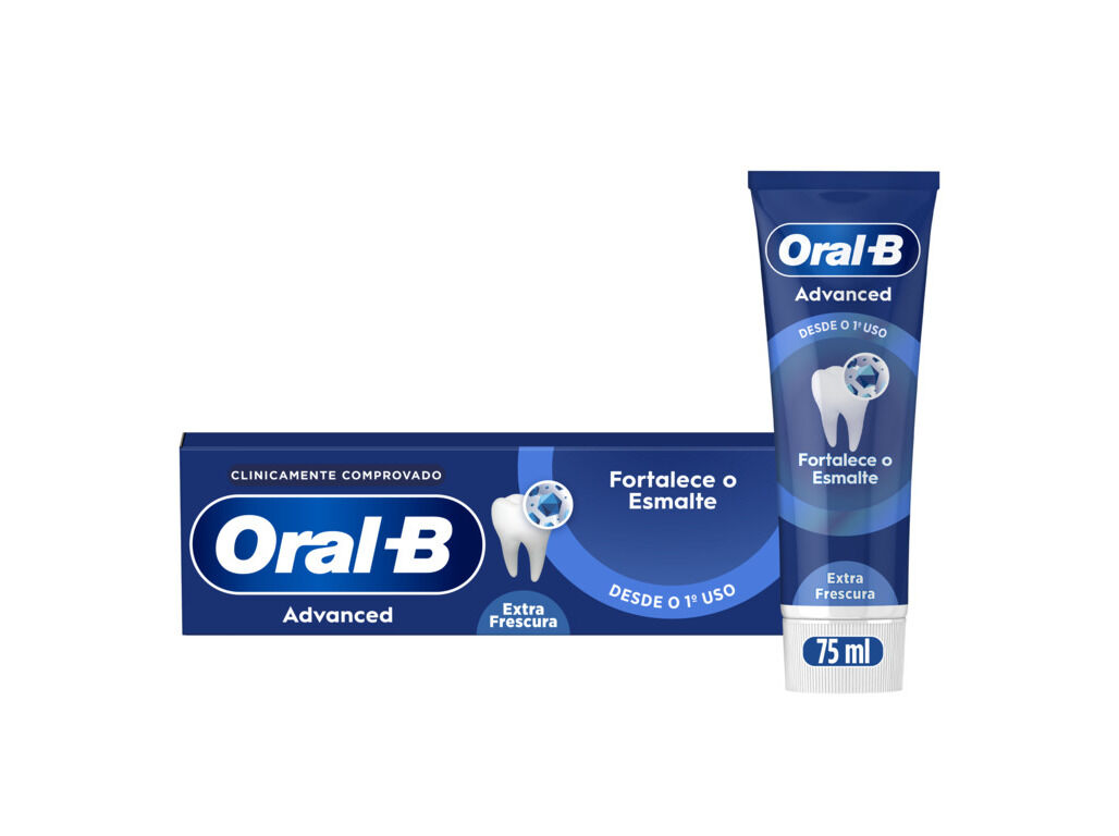 PASTA DENTIFRICA ORAL B ADVANCED ESMALTE MENTA 75ML image number 0