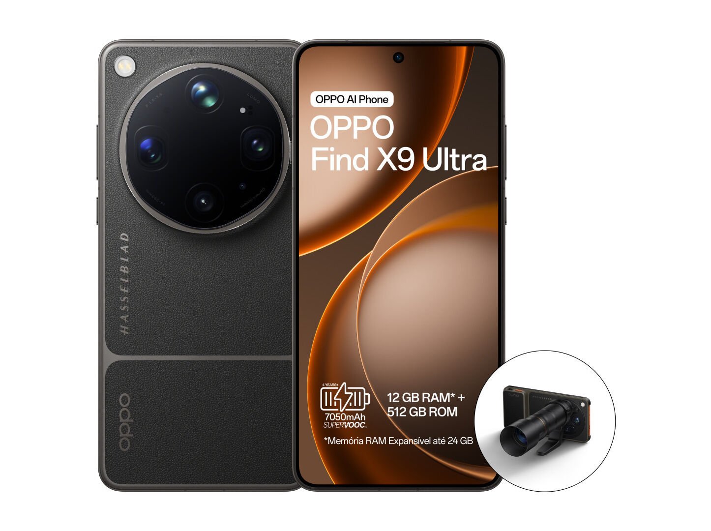 SMARTPHONE OPPO FIND X9 ULTRA PRETO 12/512GB image number 0