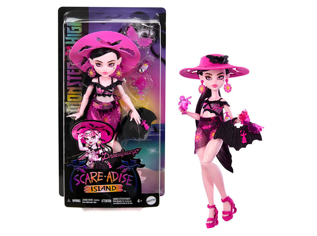 BONECA DRACULAURA MONSTER HIGH
