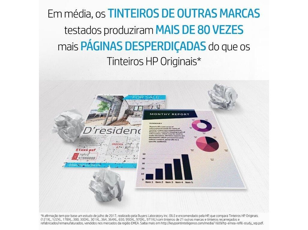 TINTEIRO HP CN684EE#301 364XL PRETO image number 1