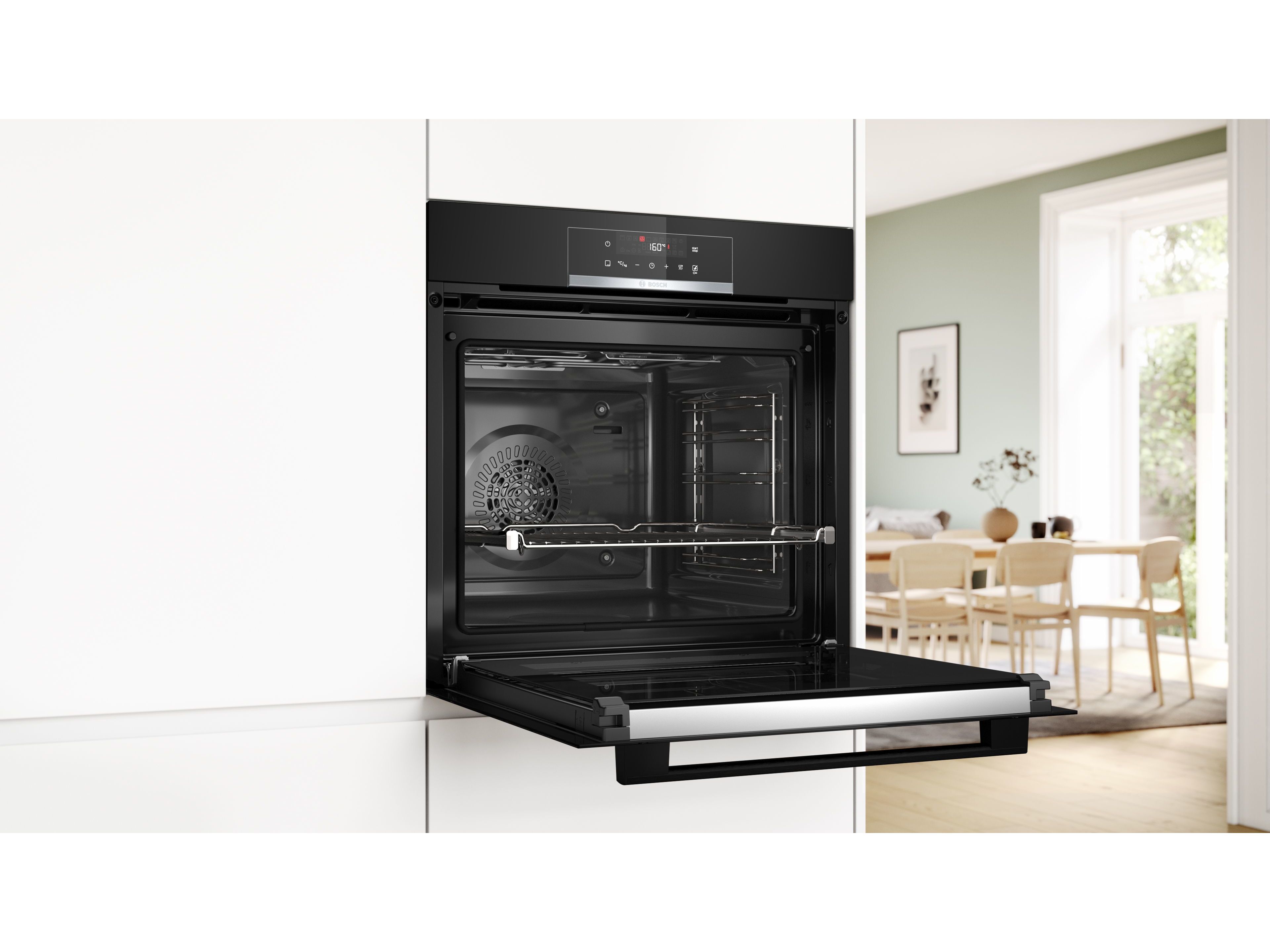 FORNO MULTIFUN&Ccedil;&Otilde;ES BOSCH HBA572EB3 PIROL&Iacute;TICO A+ 71L image number 4