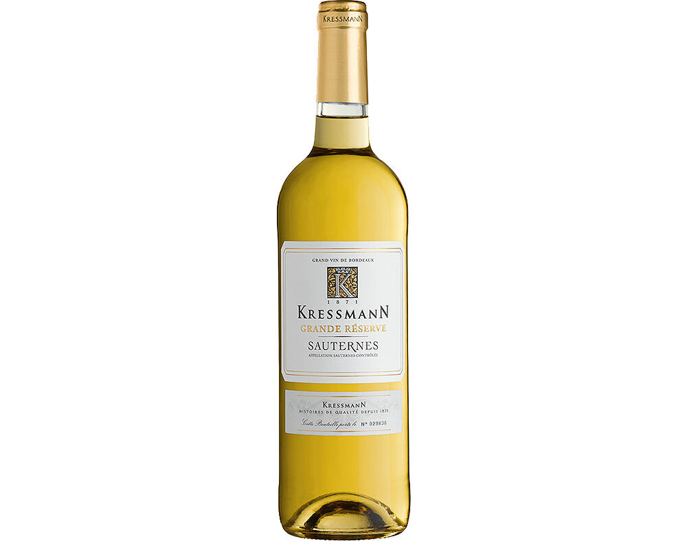 VINHO BRANCO KRESSMANN GRAND RESERVE SAUTERNES 0.375L image number 0