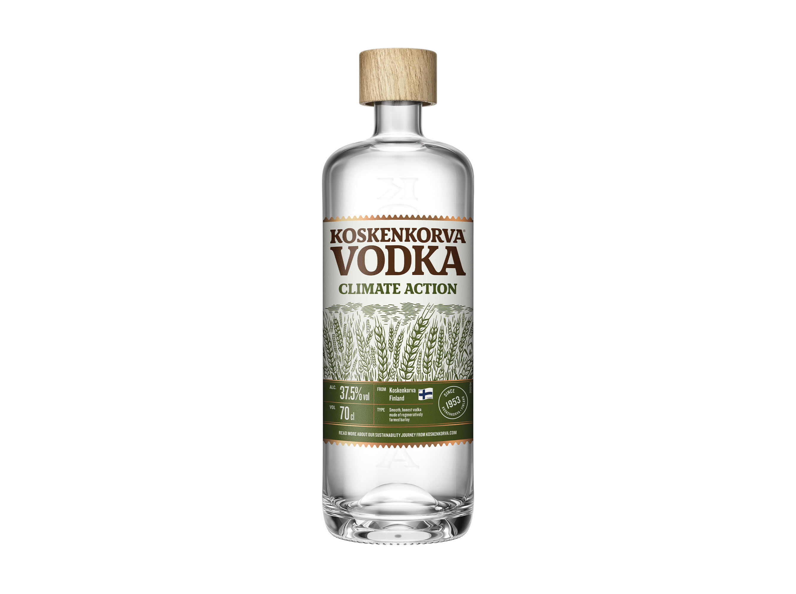 VODKA KOSKENKORVA CLIMATE ACTION 0.70L image number 0
