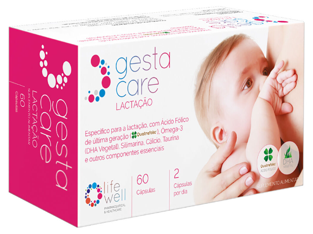 SUPLEMENTO GESTCARE LACTA&Ccedil;&Atilde;O 60 CAPSULAS