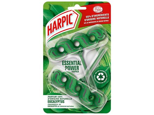 Bloco Sanitário Ecológico Eucalipto Harpic 2x39g