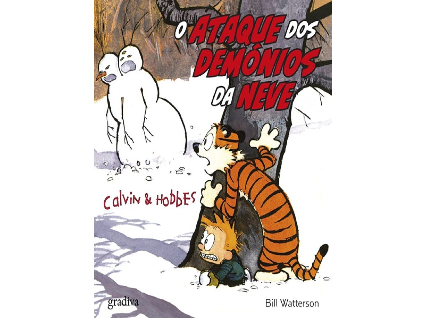 LIVRO CALVIN & HOBBES ATAQUE DEMONIOS NEVE image number 0
