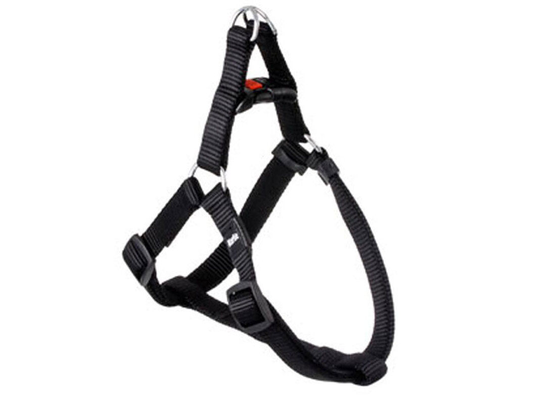 PEITORAL C&Atilde;O STEP&GO PRETO 15MM - 25-45CM