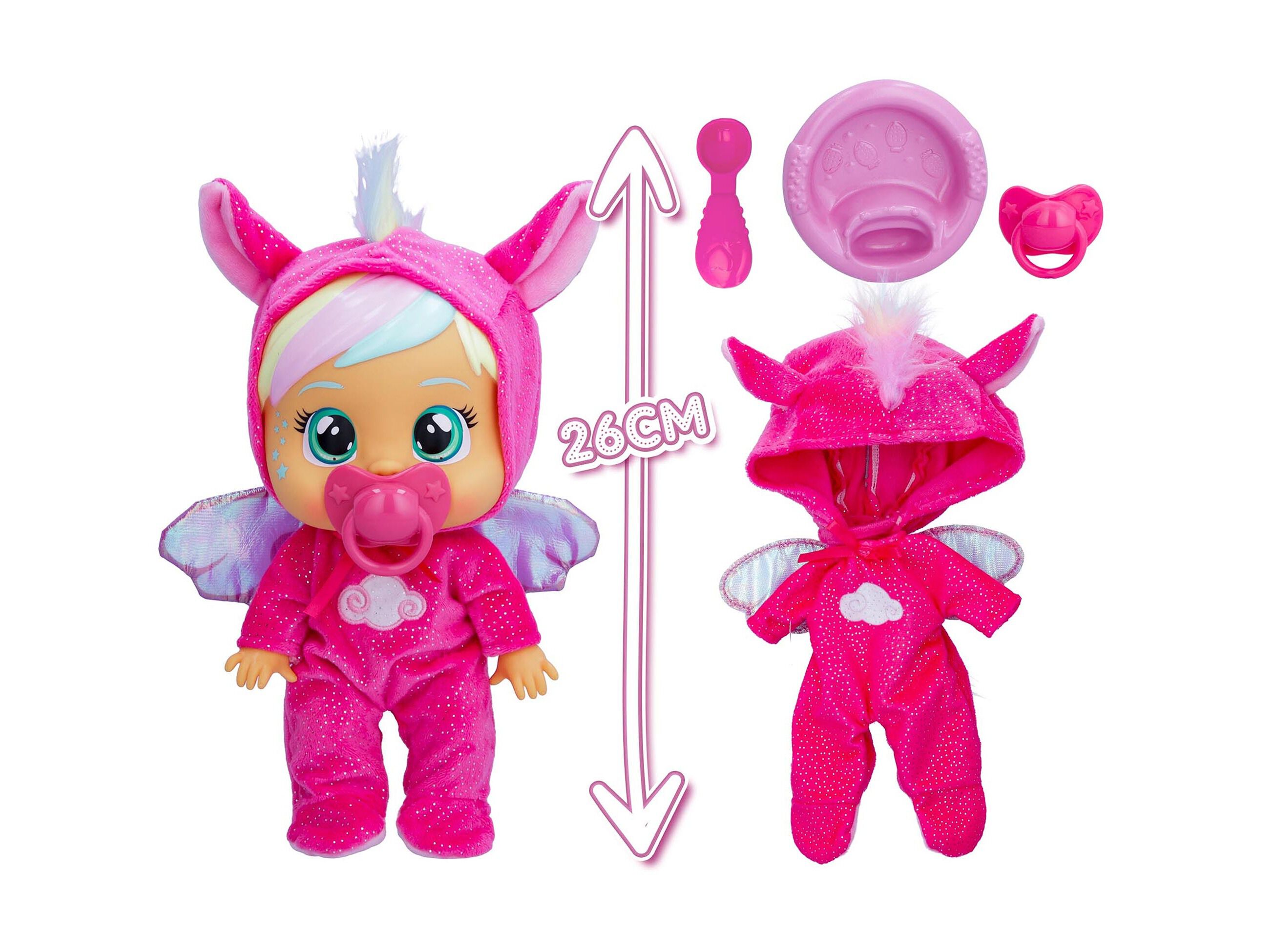 BONECA LOVING CARE CRY BABIES MODELOS SORTIDOS image number 1