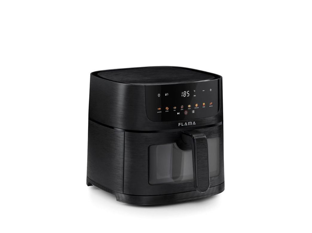 FRITADEIRA SEM &Oacute;LEO AIRFRYER FLAMA 644FL PRETA 6L image number 1