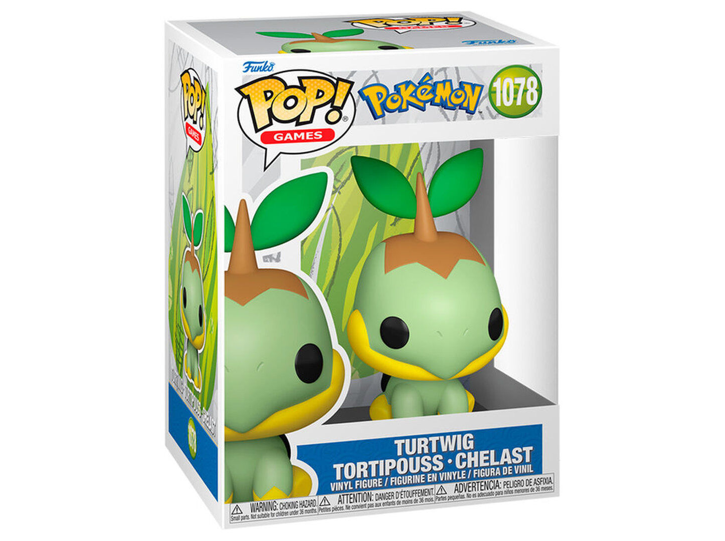 FIGURA FUNKO POP GAMES: POKEMON- TURTWIG image number 0