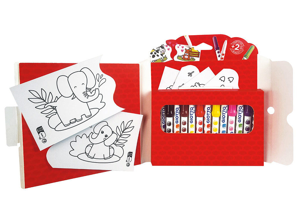 CONJUNTO CRIATIVO GIOTTO BE-B&Eacute; MY FIRST COLOURING PLAY image number 1