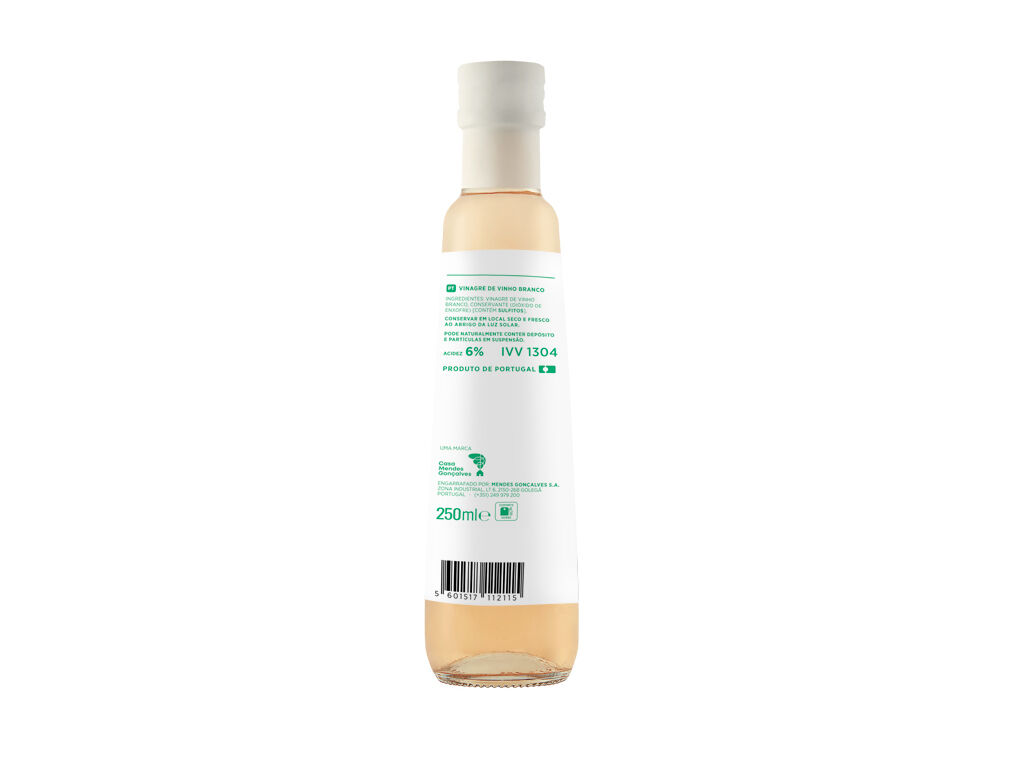 VINAGRE VNHO BRANCO MORENO 250ML image number 1