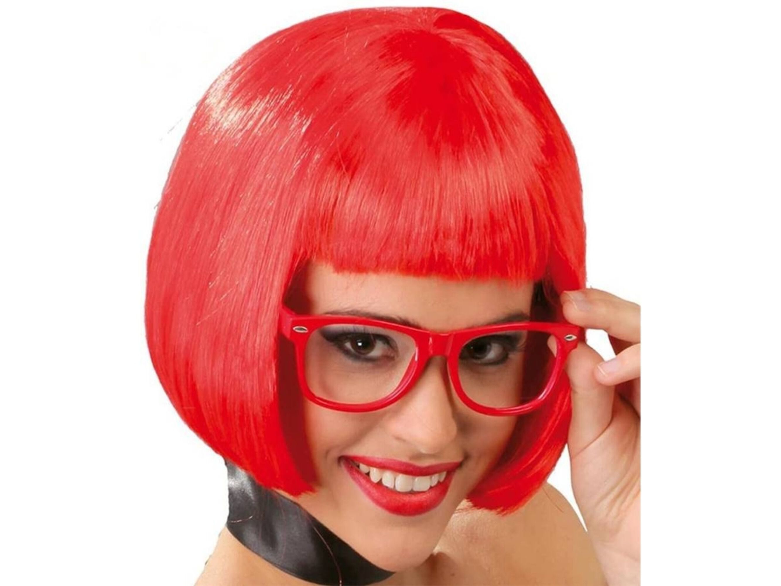 PERUCA CURTA TOPBRANDS VERMELHA 20CM