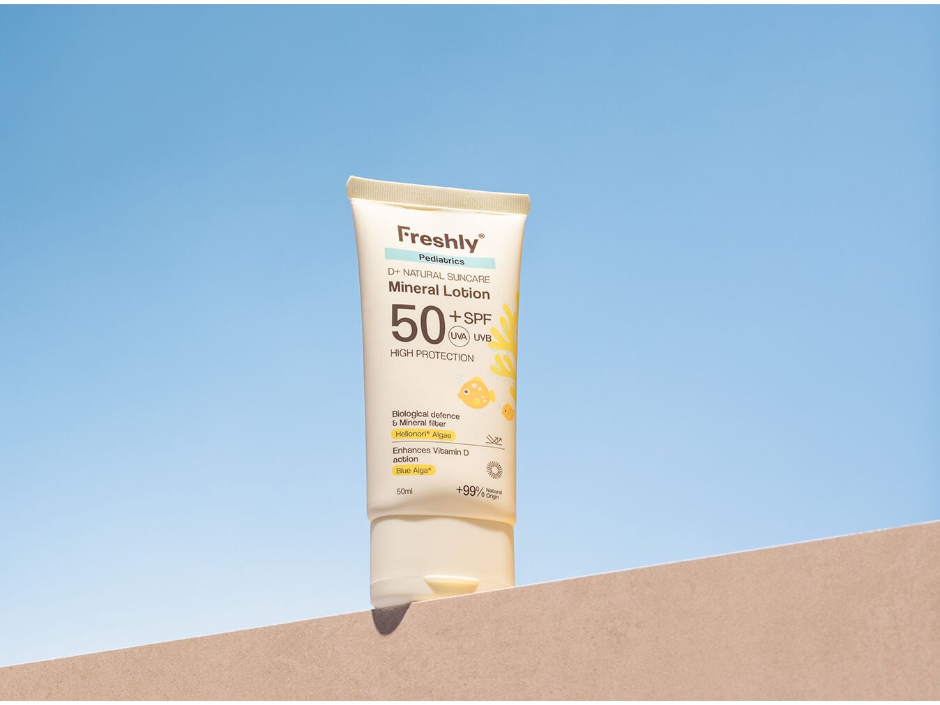 LO&Ccedil;&Atilde;OMINERAL FRESHLY D+NATURALPEDIATRICSSPF50+ 50ML image number 2
