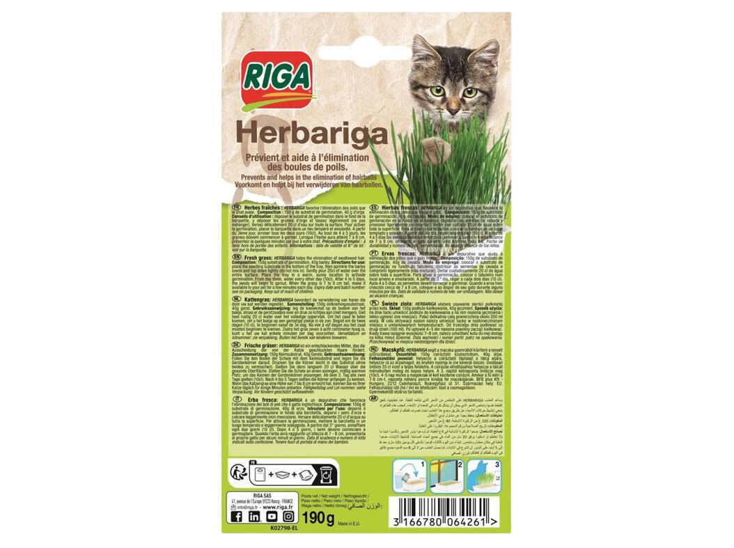 ERVA PARA GATOS RIGA 190G